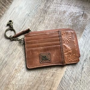 The Sak Iris Card Wallet - leather
